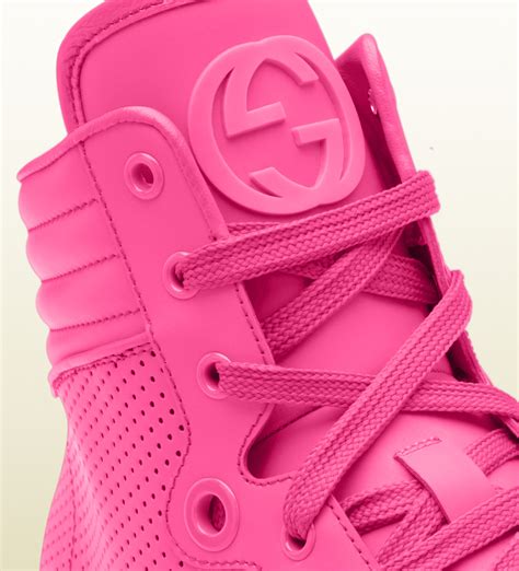 gucci sneaker neon pink|farfetch Gucci sneakers sale.